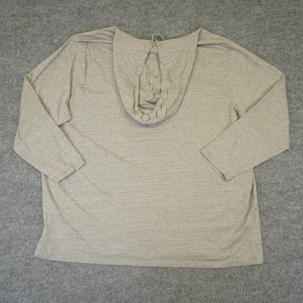 Polo Ralph Lauren Hoodie Mens 5XB Gray Pullover Lightweight Pony Sweater - Picture 8 of 9